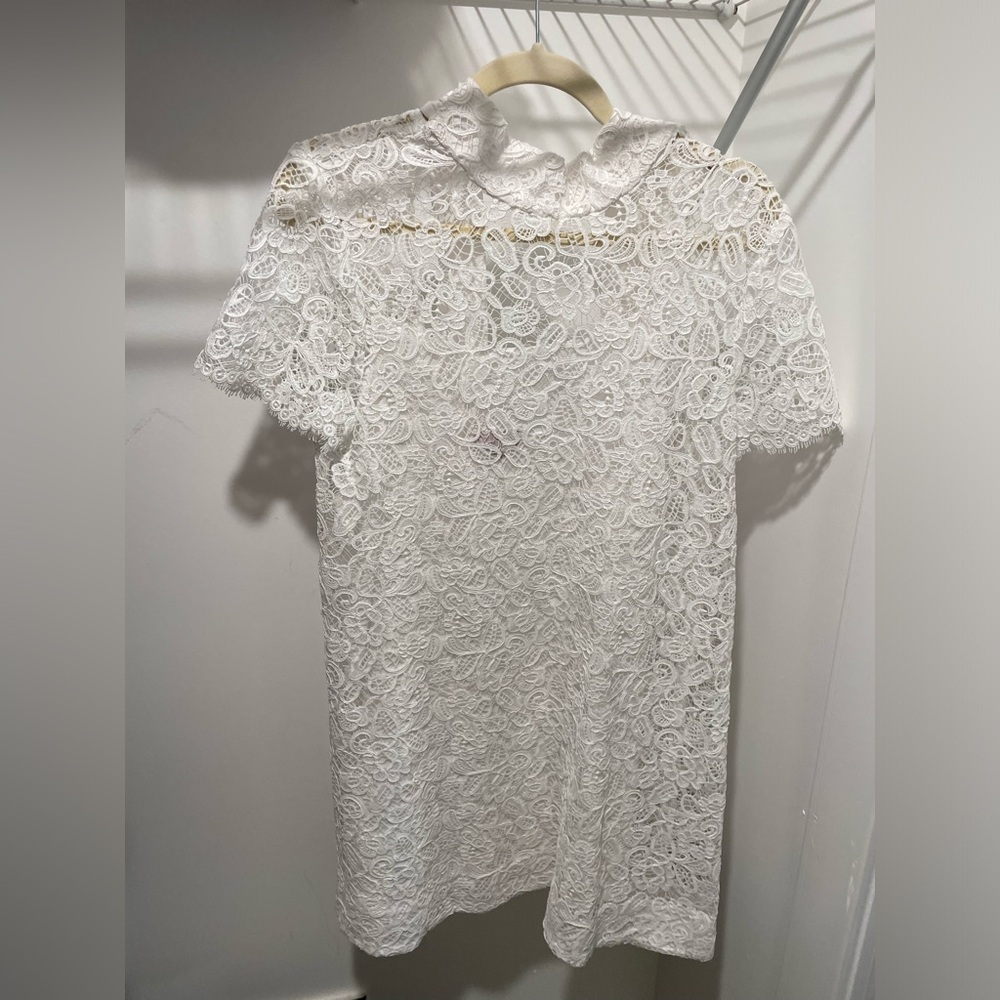 Staud white dress